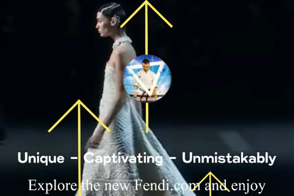 Reclama video Fendi – concept reel si story