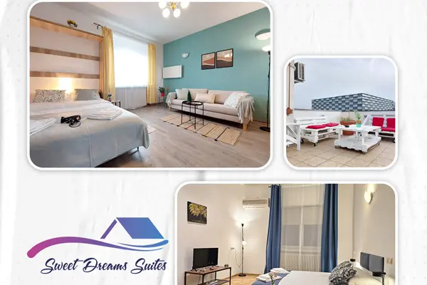 Flyer Airbnb Sweet Dreams Suites – Design Promotional