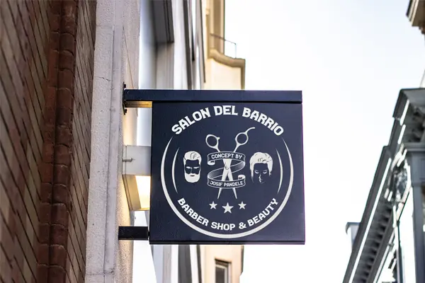 Design Logo Salon Del Barrio